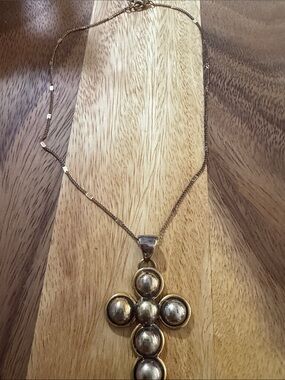 Gold Cross Pendant Necklace - branded Best